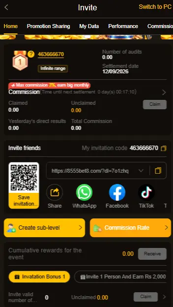 8555Bet Game Download 2026 – Trusted Real Money Gaming Apk in Pakistan 2 8555Bet game refferral system